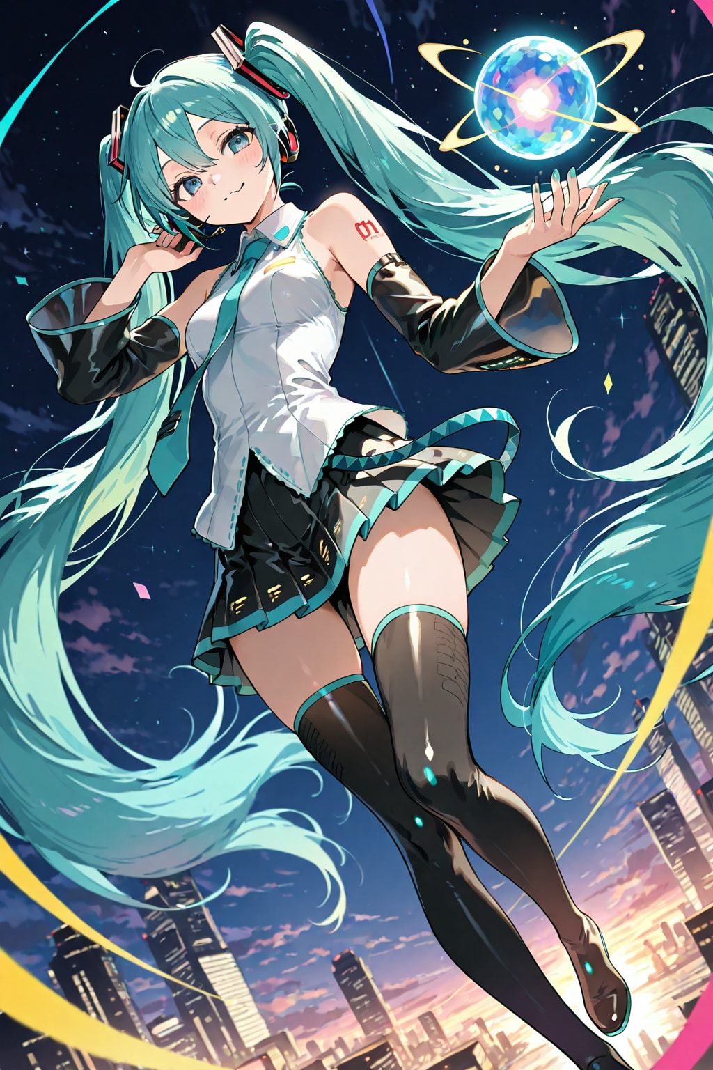 仮想現実とミク | の人気AIイラスト・グラビア