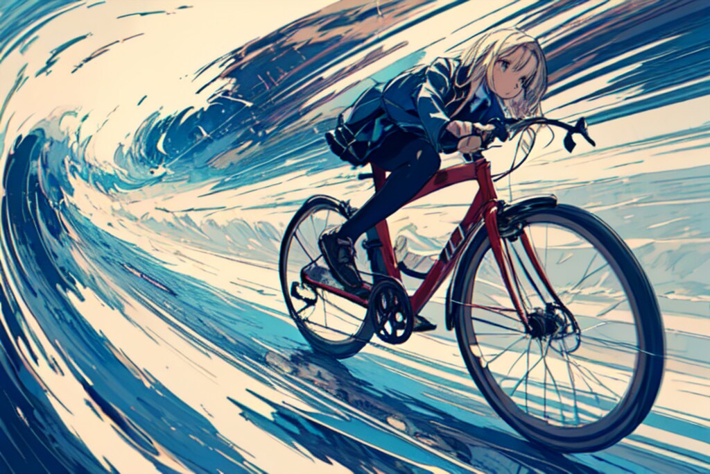 流し撮り…の筈…