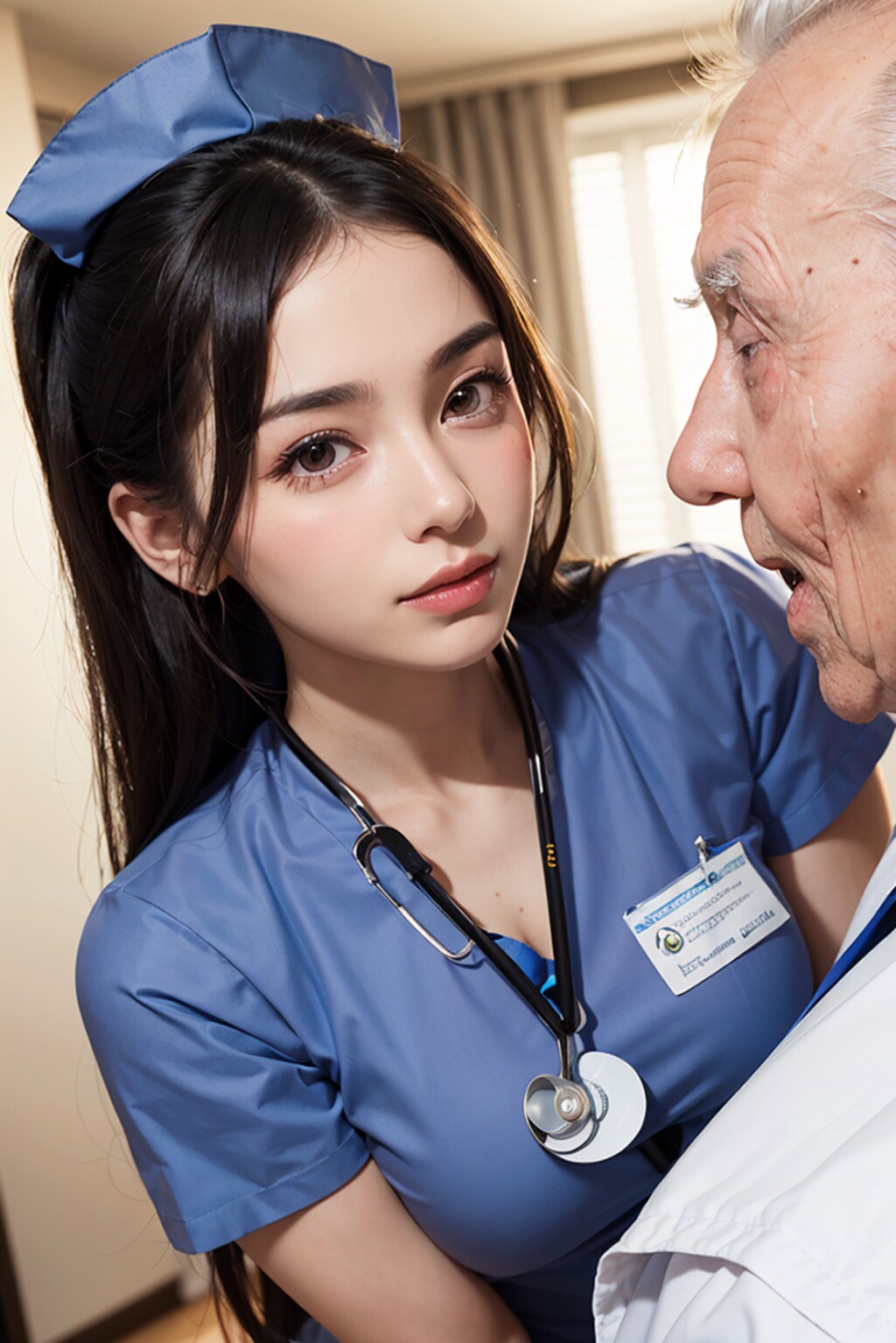 ナースとおじいちゃん