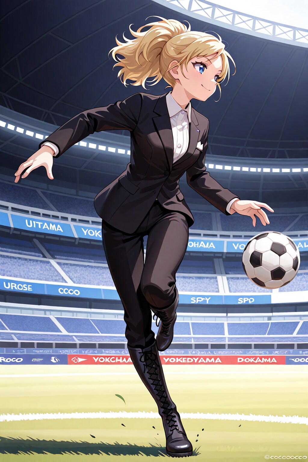 クール間諜ヨランド・オブスクリテのサッカー