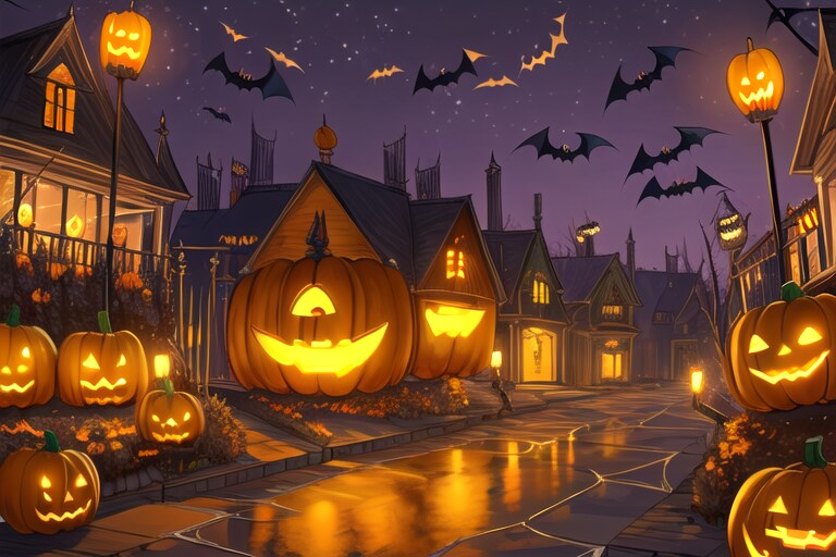 かぼちゃハウス | の人気AIイラスト・グラビア