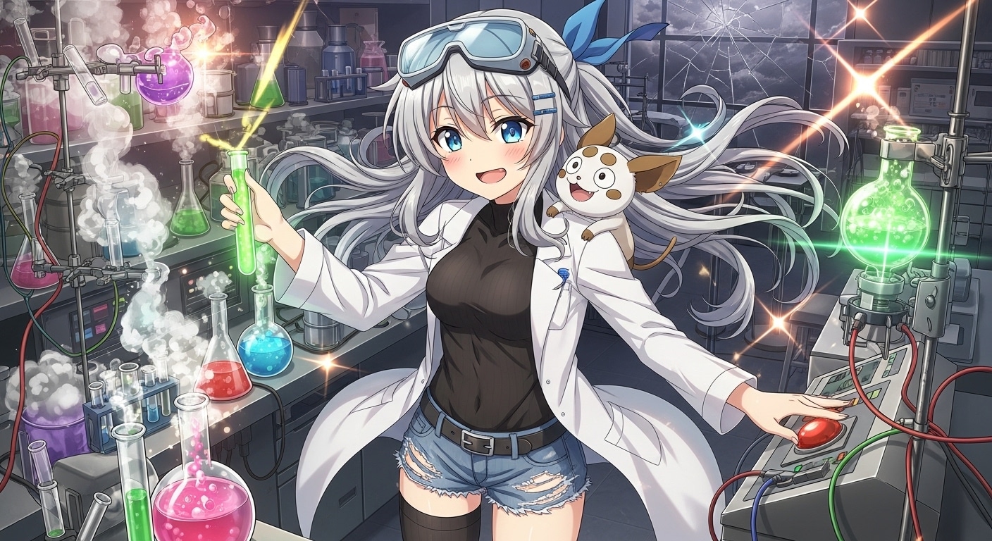 dangeroous experiment🧪 | の人気AIイラスト・グラビア