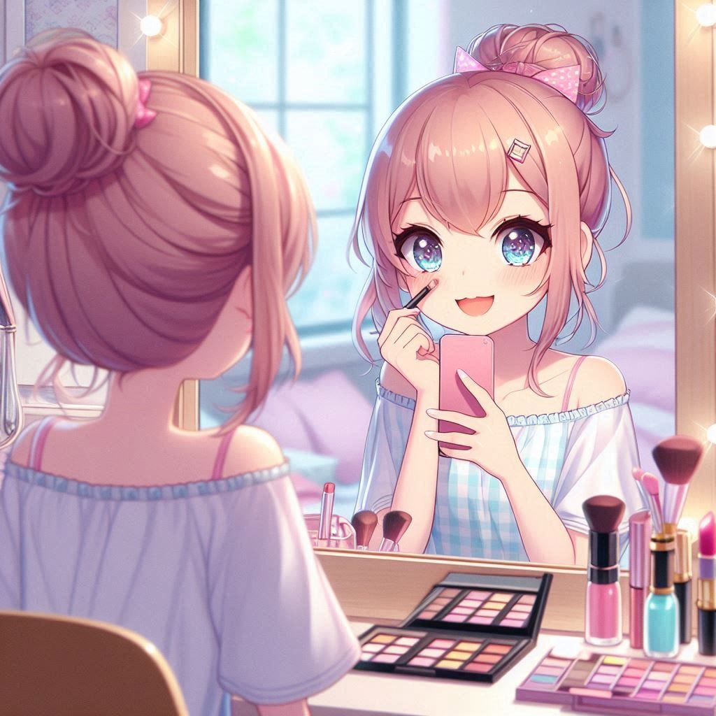 make up | の人気AIイラスト・グラビア
