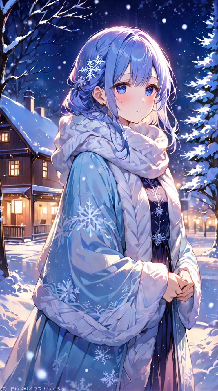 雪の夜に❄️