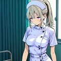 (988HQ)銀髪ちゃんナース 4枚目