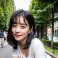 汗かいちゃった💚（自転車女子Part4） 9枚目