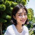 汗かいちゃった💚（自転車女子Part4） 10枚目