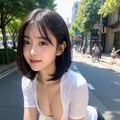 汗かいちゃった💚（自転車女子Part4） 2枚目