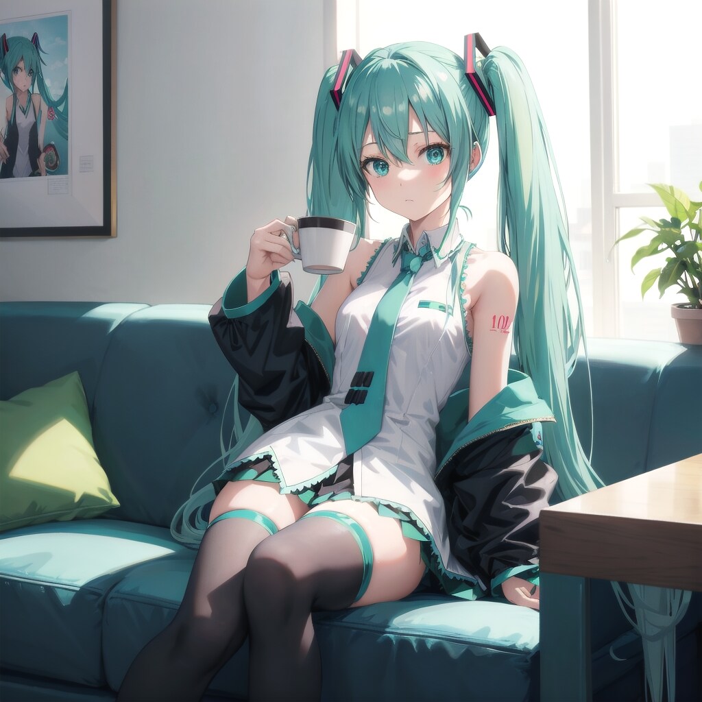 コーヒータイム | の人気AIイラスト・グラビア