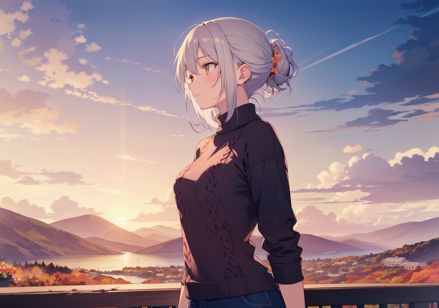 看板娘　autumn