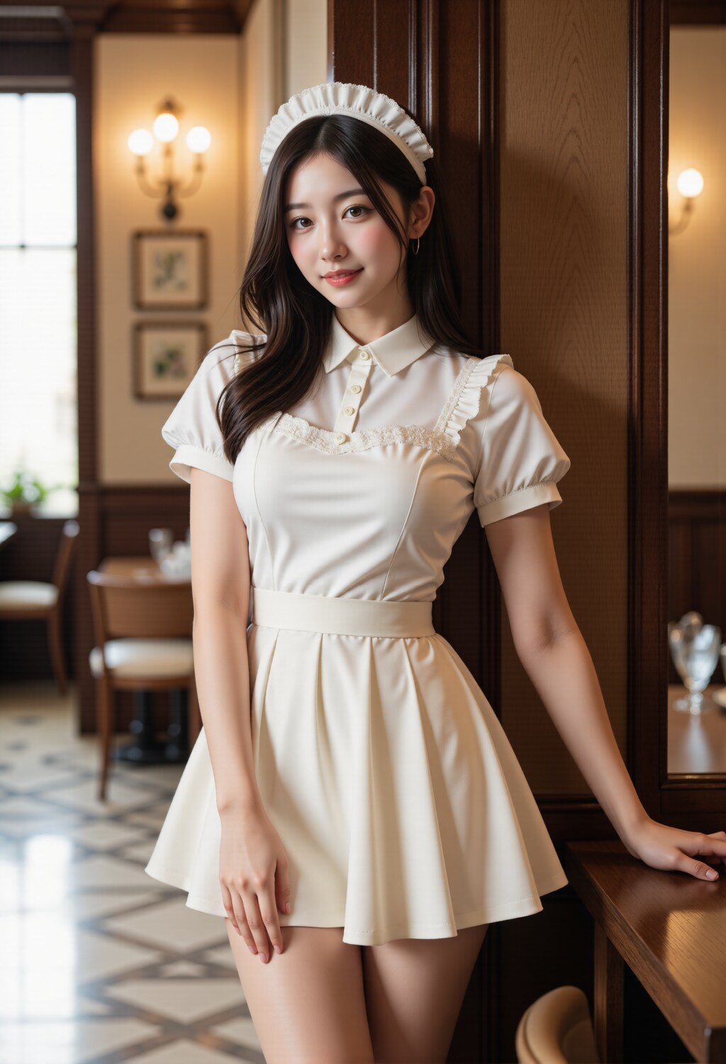 レストランのメイドさん