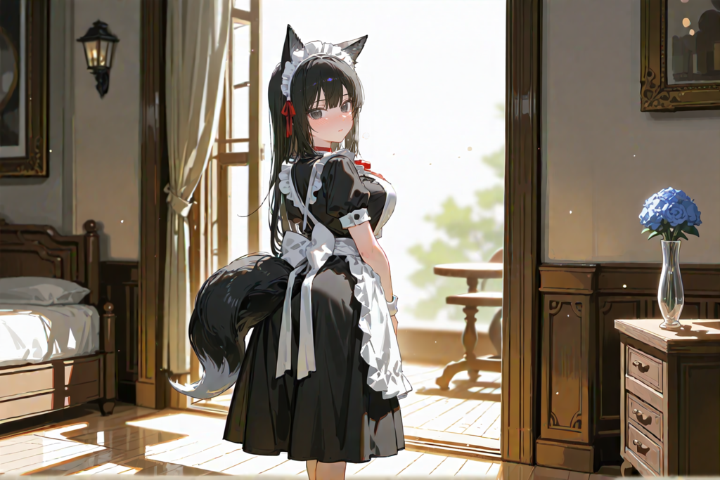 霧島マユミちゃん：狐耳メイド