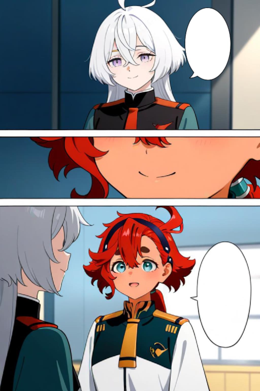 水星の魔女　漫画風