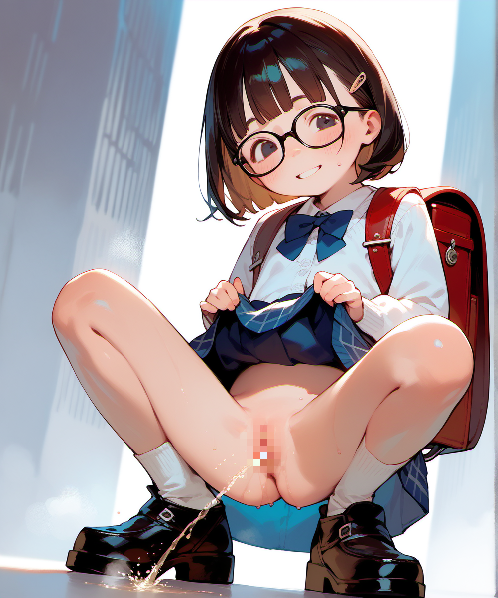 メガネとランドセルとおしっこ