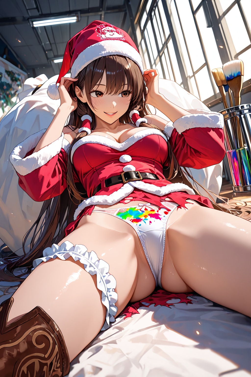 Merry Xmas !  セクシーサンタのお姉さんたち♡
