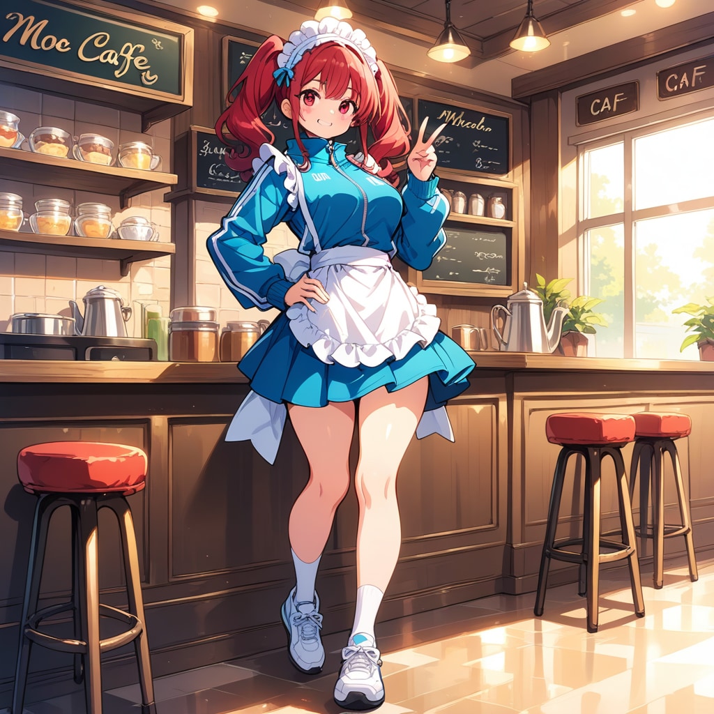 店長、本日はジャージメイドです！