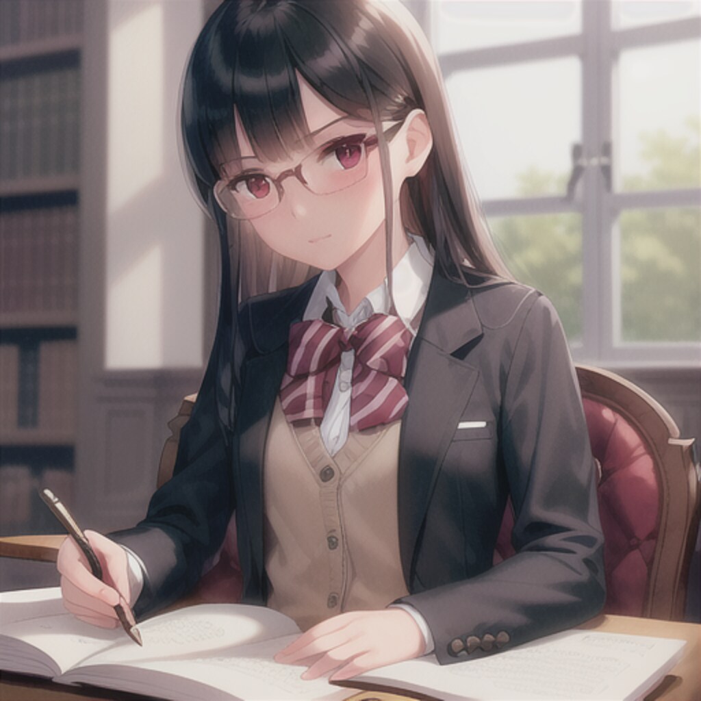 図書室ではお静かに