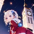 小さなサンタクロース from behind 2枚目