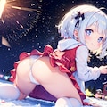 小さなサンタクロース from behind 3枚目