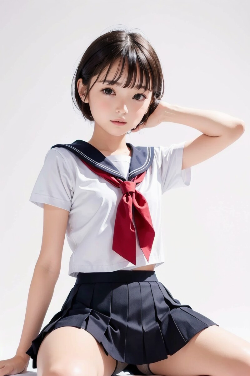 ショートヘアの女の子