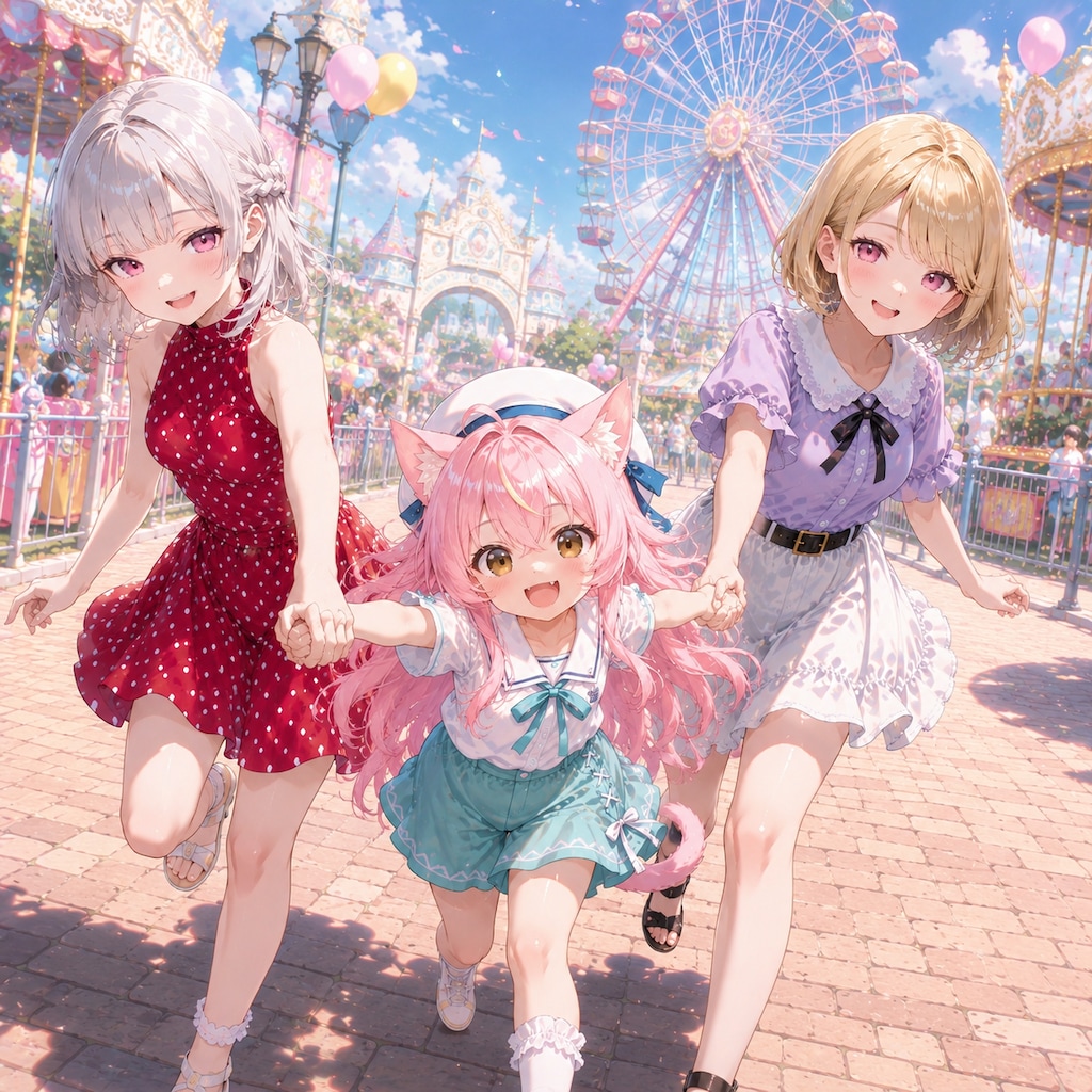 遊園地ショット