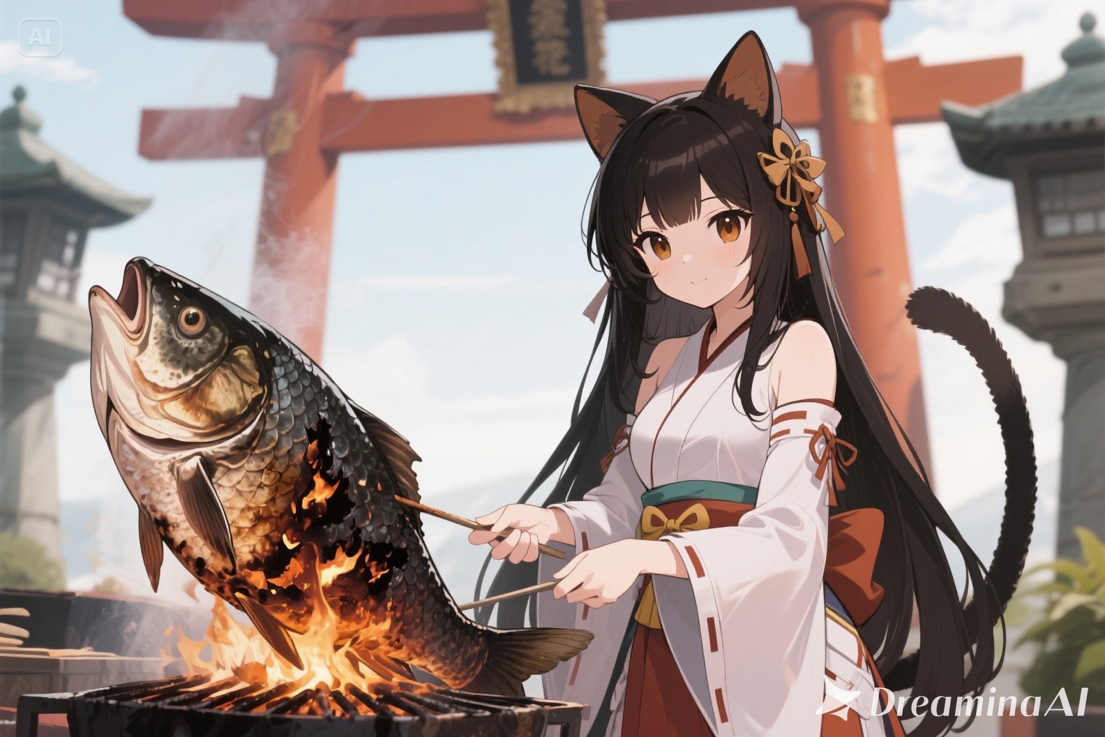 焼きざかにゃ♪ | の人気AIイラスト・グラビア