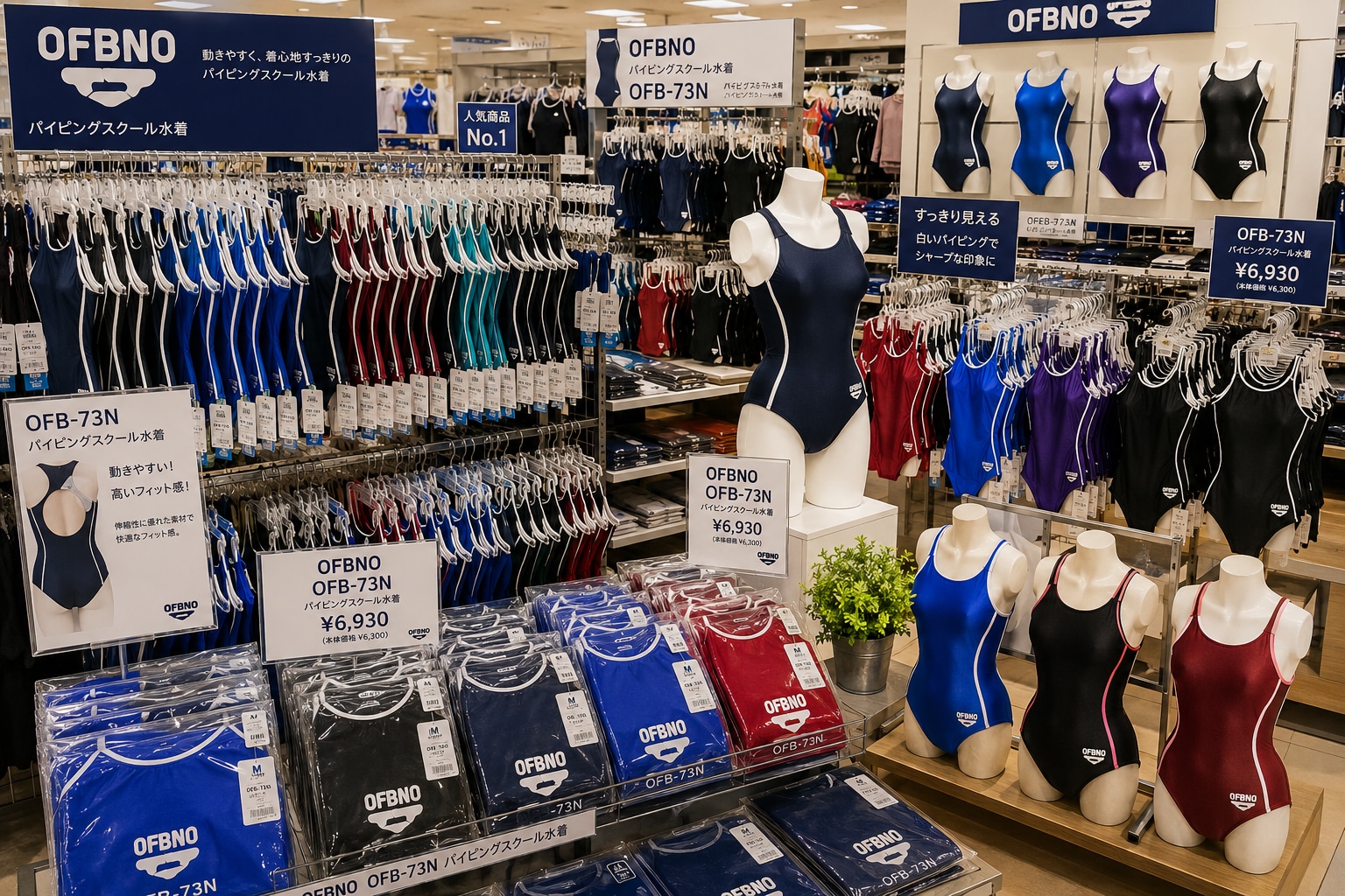 水着売り場