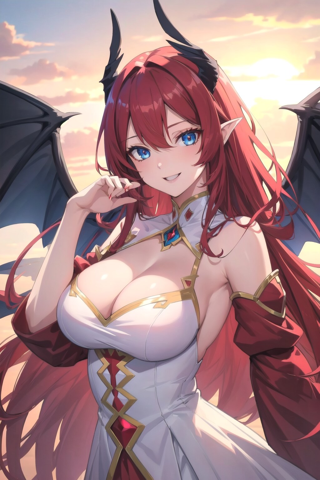 赤毛の悪魔っ娘