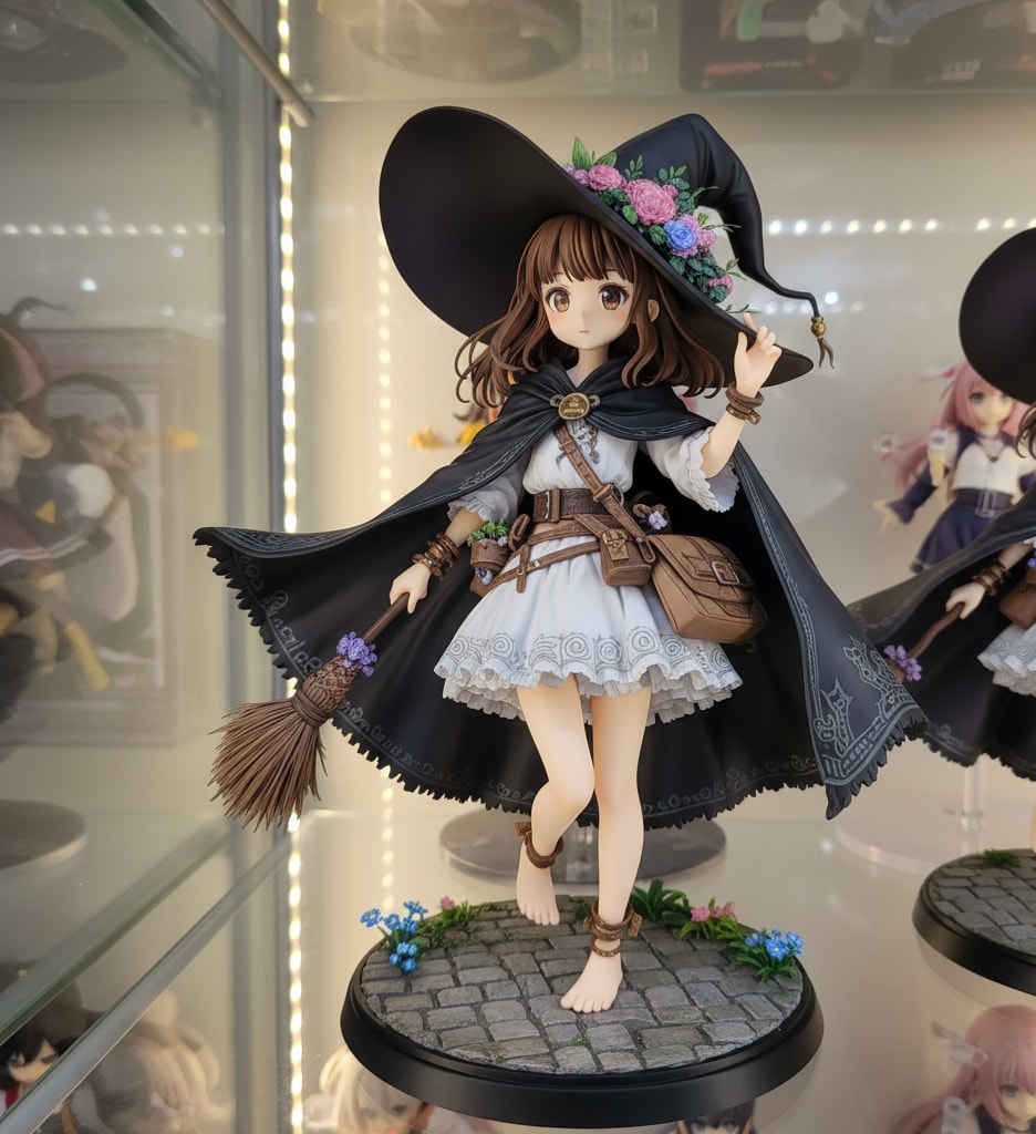 魔女フィギュア & 元イラスト | の人気AIイラスト・グラビア