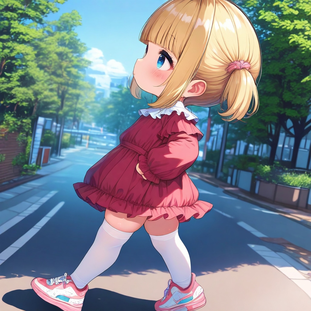 快晴でお散歩日和