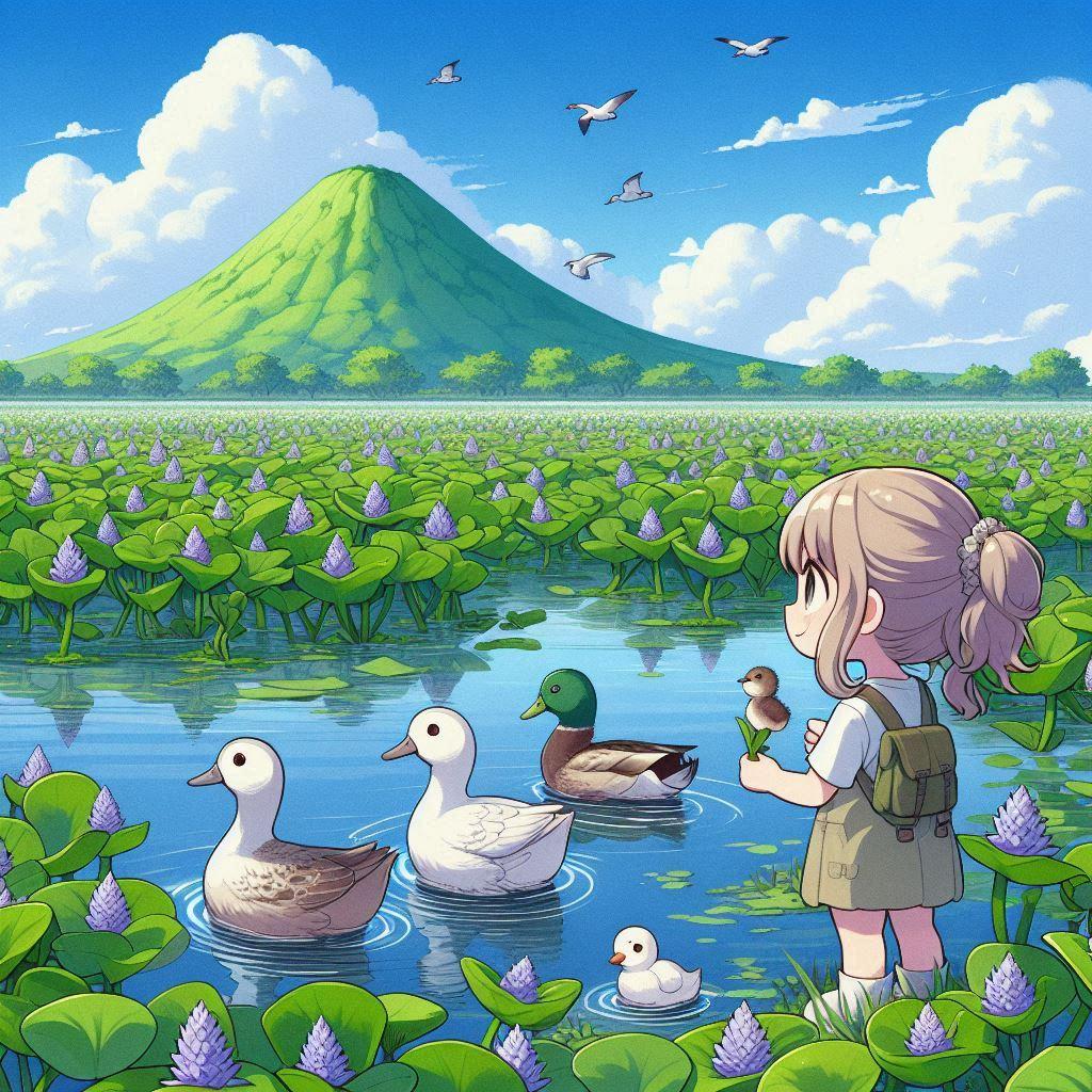 ホテイアオイ | の人気AIイラスト・グラビア