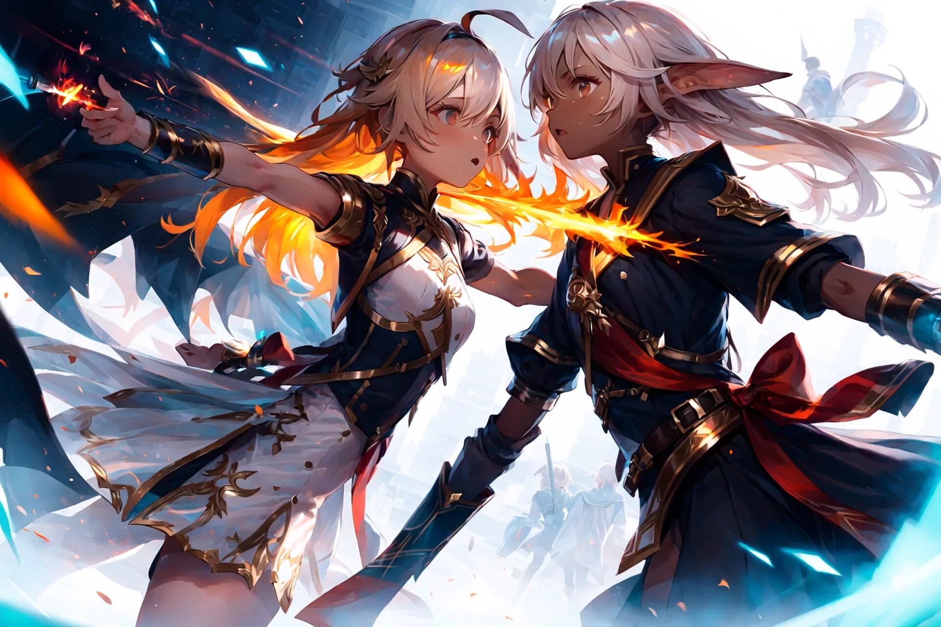 レスランド・エルフェルの戦争の抽象的表現