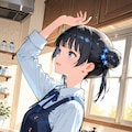 おだんごちゃん🍡✨と朝ごはん🍚✨　6/23 2枚目