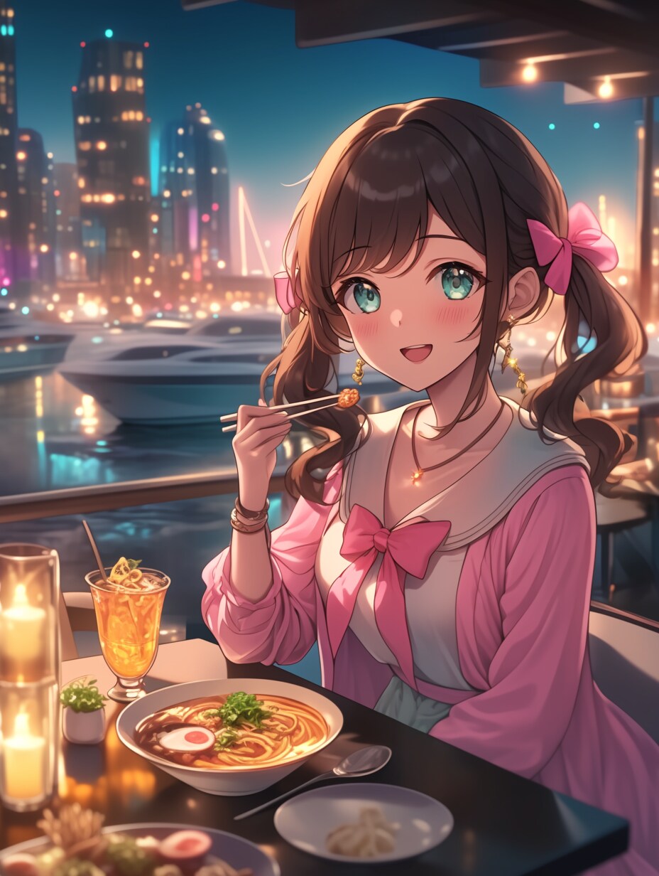 ヨットと辛いラーメン