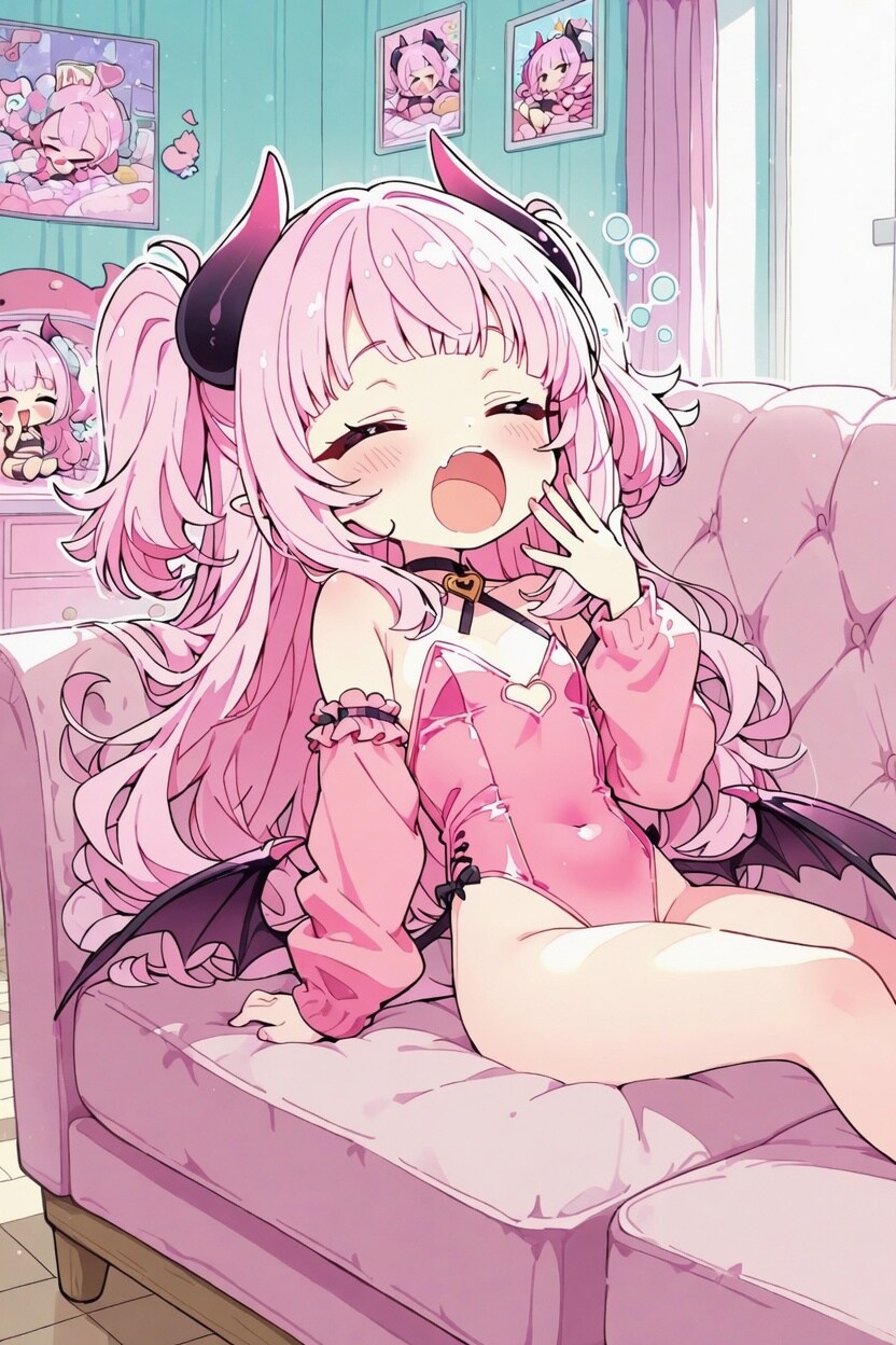 ちびキャラサキュバスちゃん