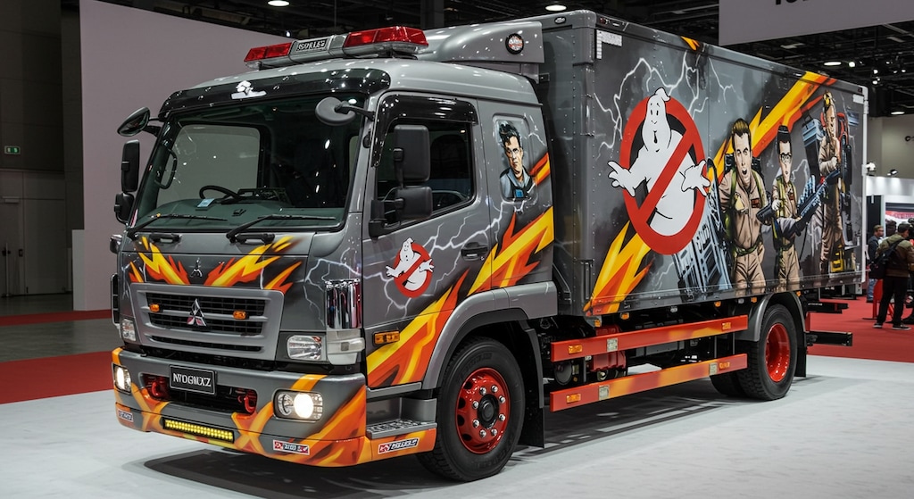 ゴーストバスターズ三菱ふそうトラック