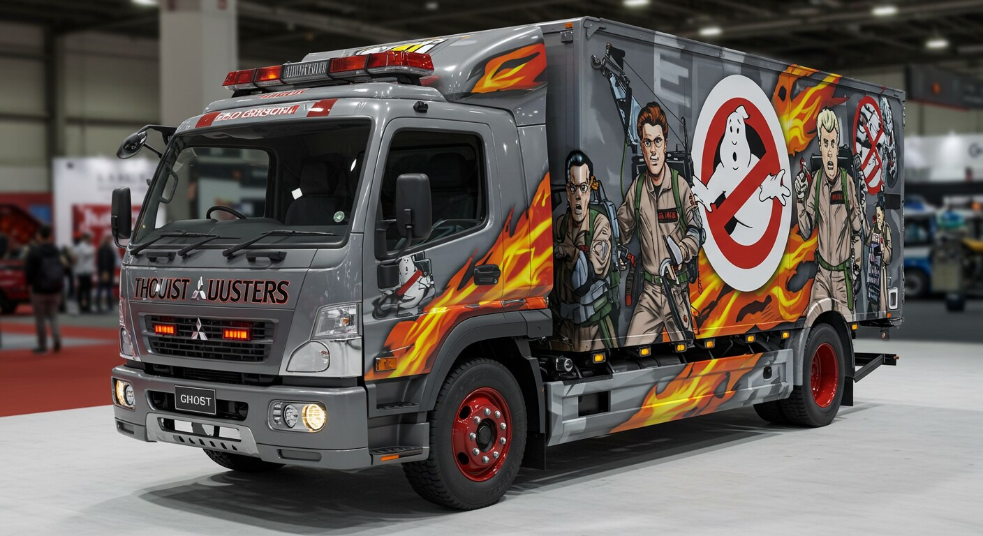 ゴーストバスターズ三菱ふそうトラック | の人気AIイラスト・グラビア