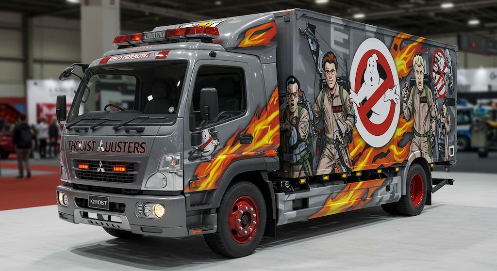 ゴーストバスターズ三菱ふそうトラック