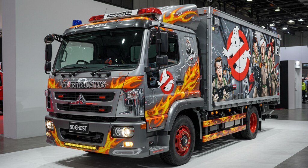 ゴーストバスターズ三菱ふそうトラック