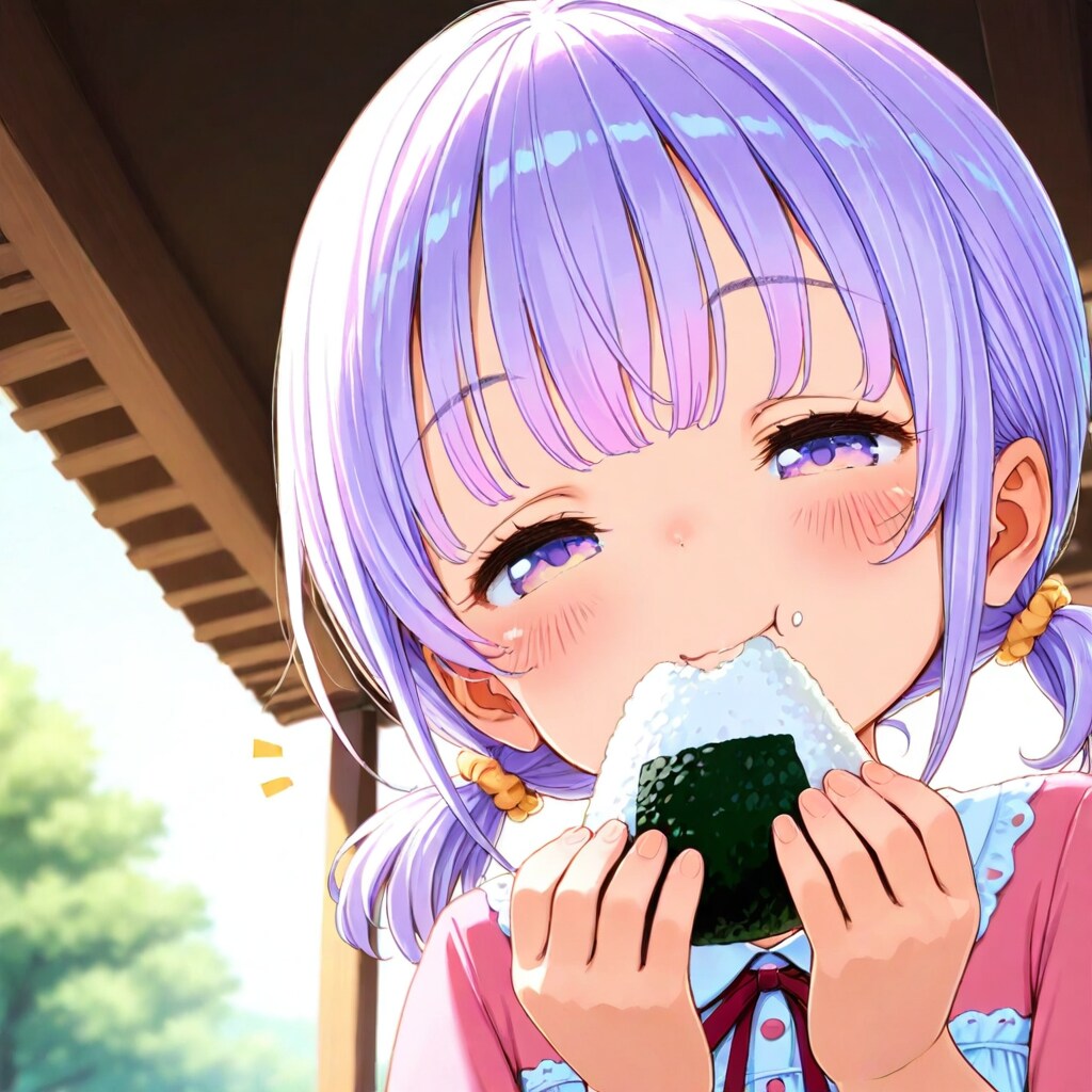 🍙おいしいぃー٩(*´︶`*)۶ | の人気AIイラスト・グラビア