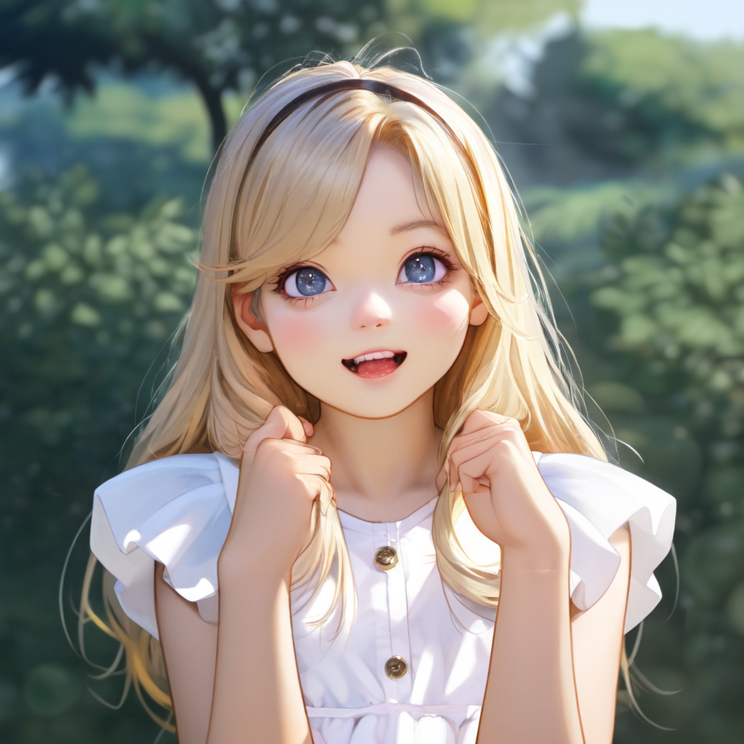 健全金髪美少女 | の人気AIイラスト・グラビア