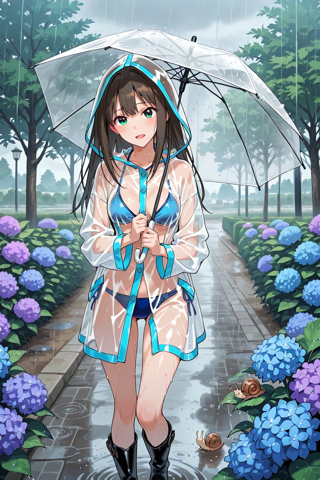 湿度１００％のお天気お姉さん