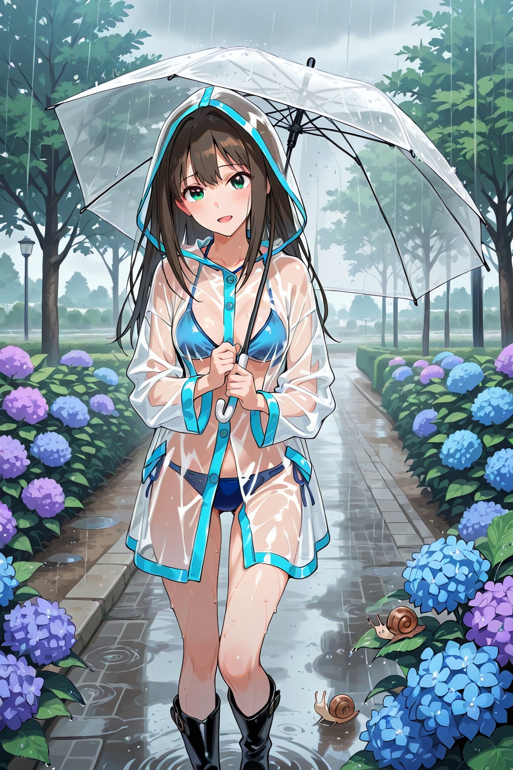 湿度１００％のお天気お姉さん