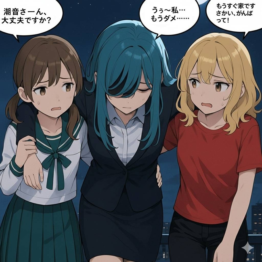 【漫画検証】潮音さん、大丈夫ですか？