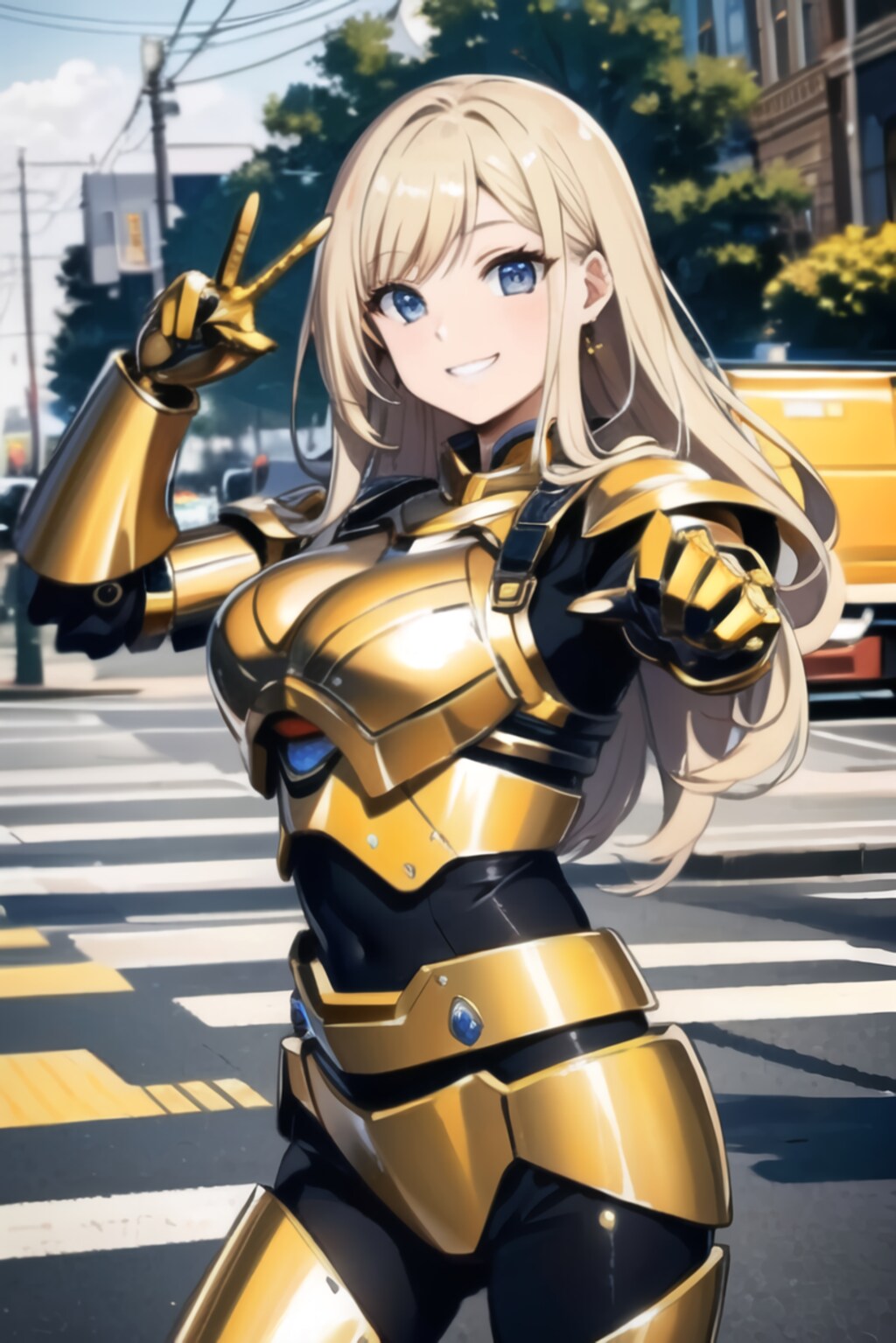金ピカ娘