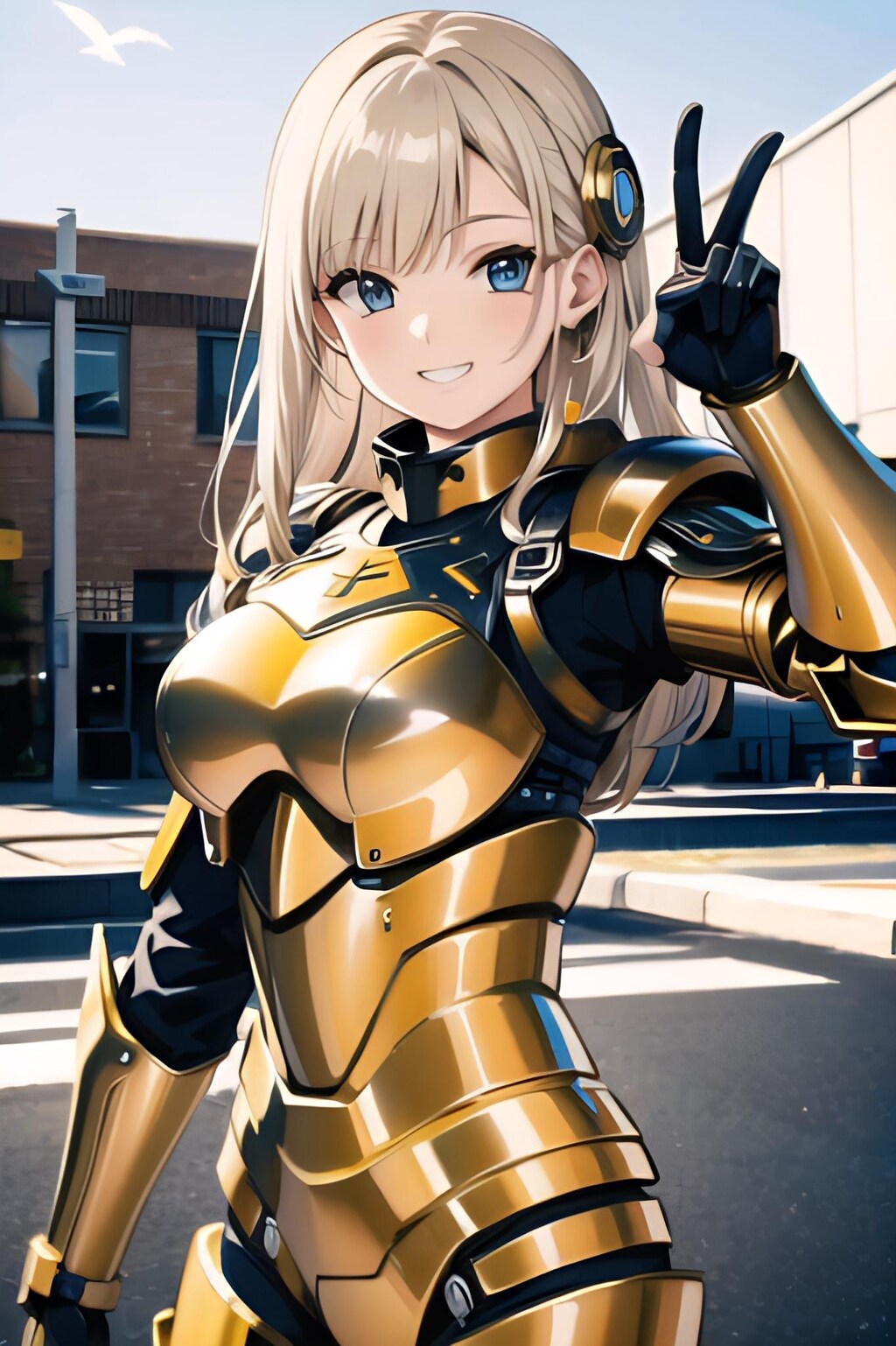 金ピカ娘