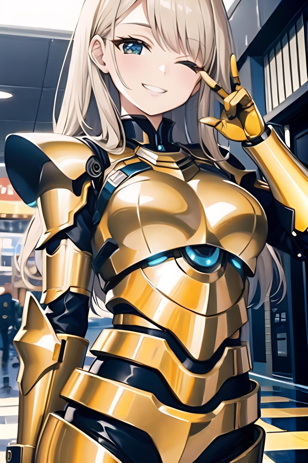 金ピカ娘