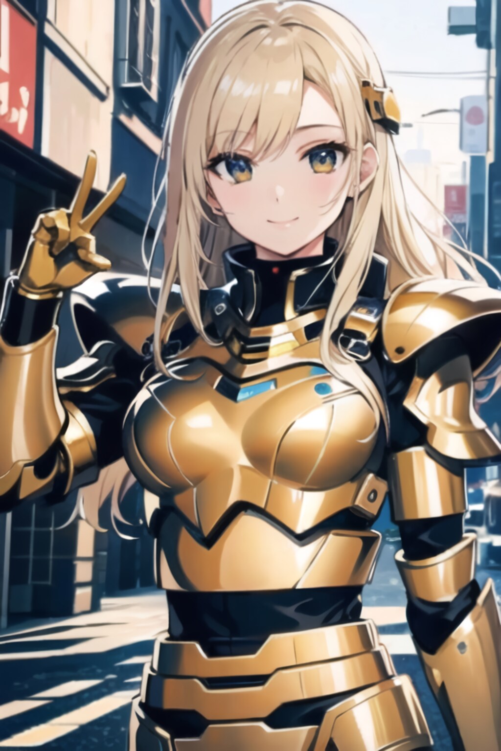 金ピカ娘