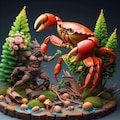 🦀🪵 2枚目