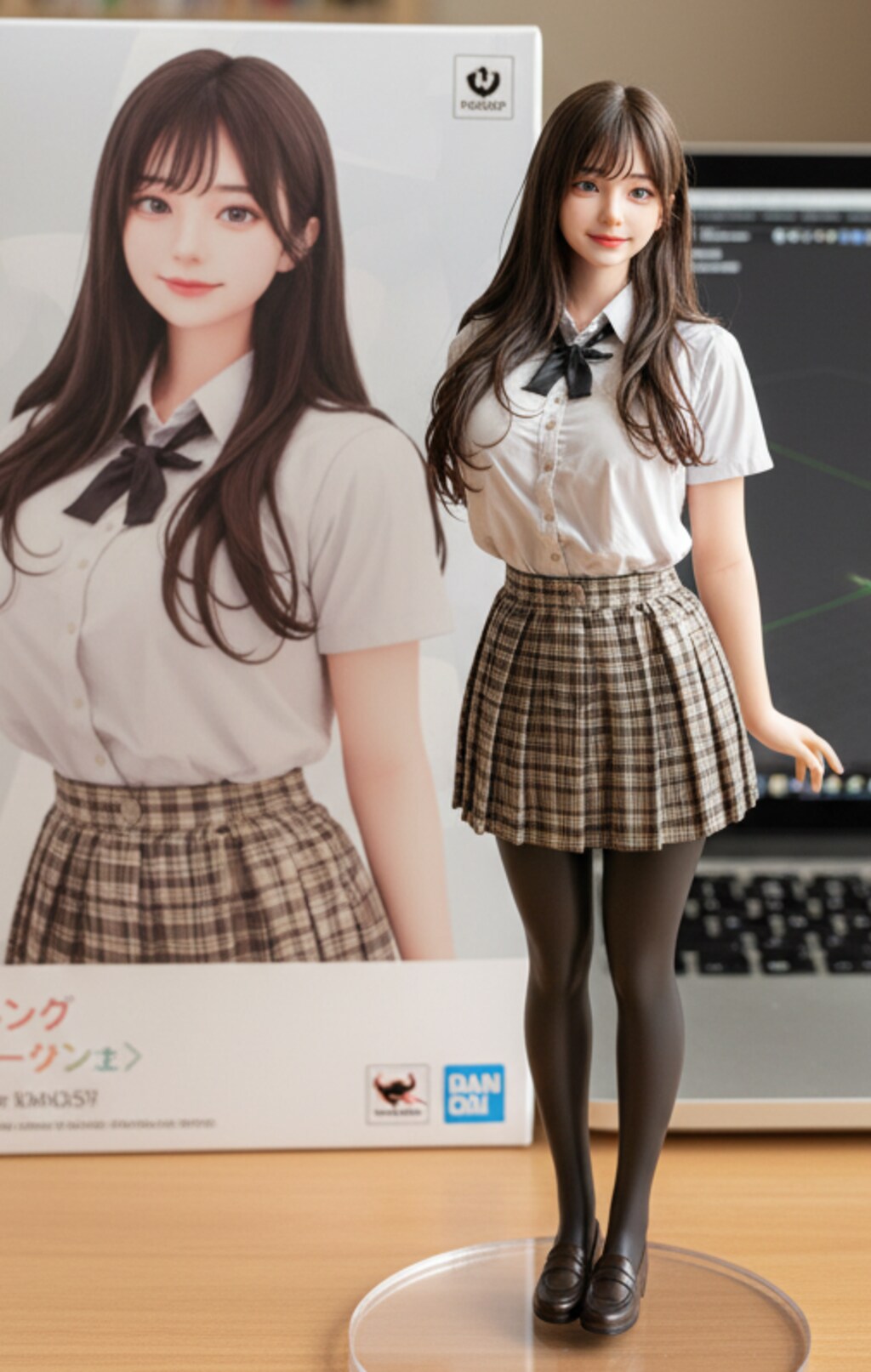 制服フィギュア nano banana